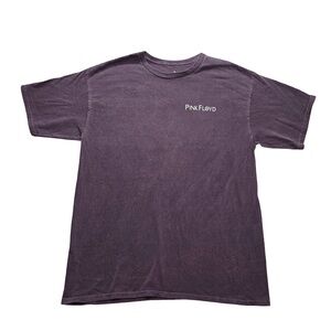Pink Floyd Graphic Band Tee Sun Clock Design Purple Men’s L Urban Outfitters